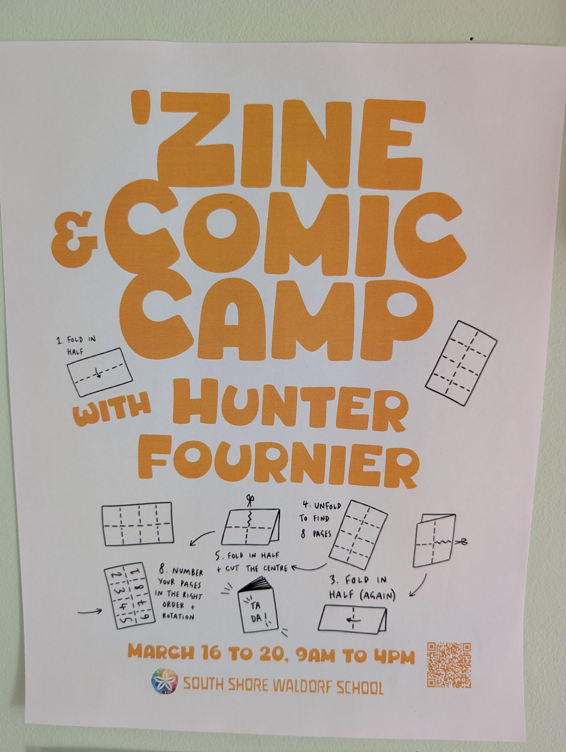 March Break ‘Zine & Comic Camp