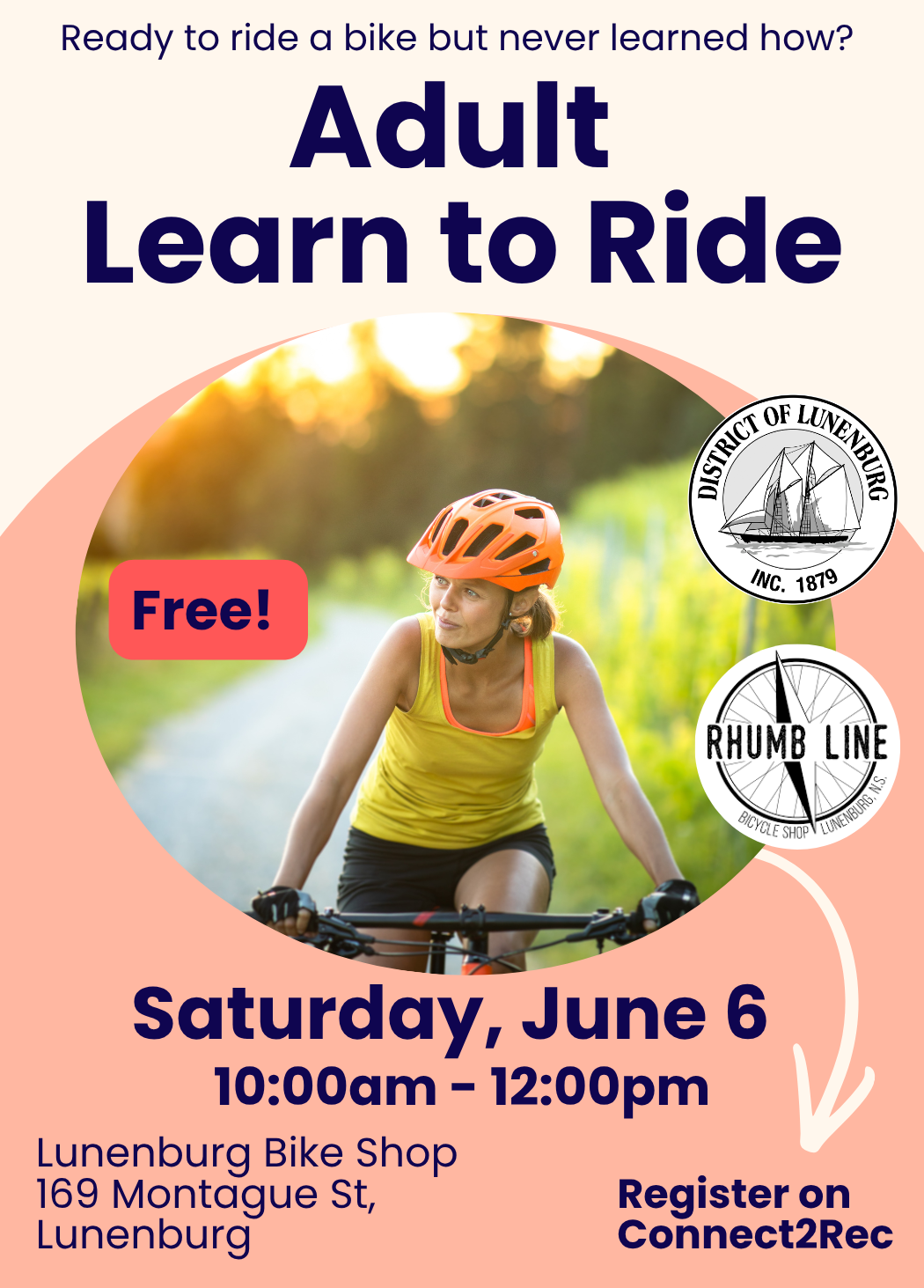 Adult Learn to Ride Bike Workshop