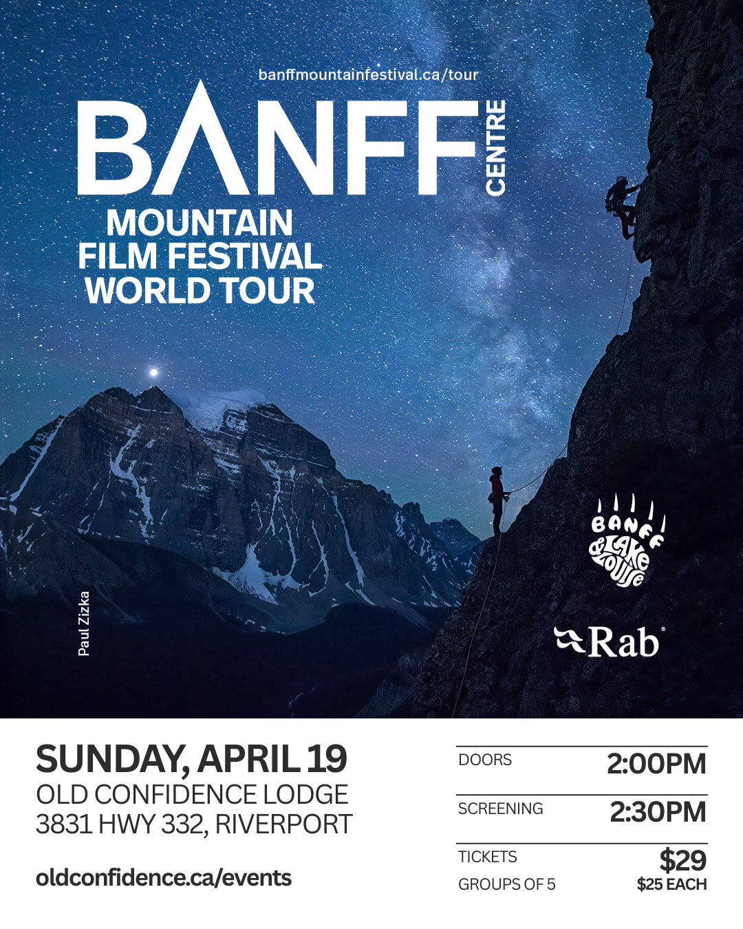 Banff Centre – Mountain Film Festival World Tour