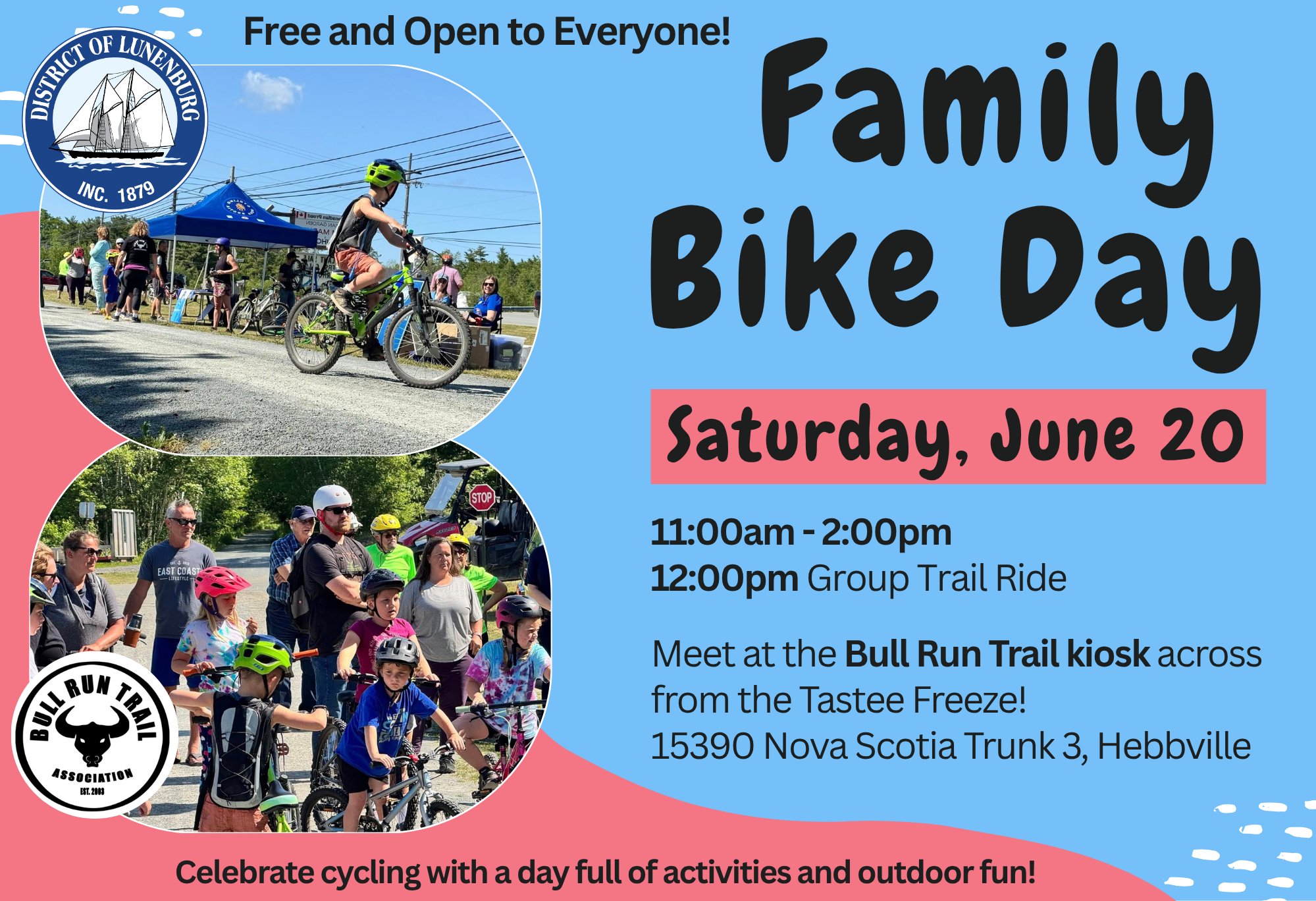 Family Bike Day on the Bull Run Trail!