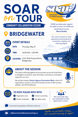 Survivors of Abuse Recovering (SOAR) Community Collaboration Session