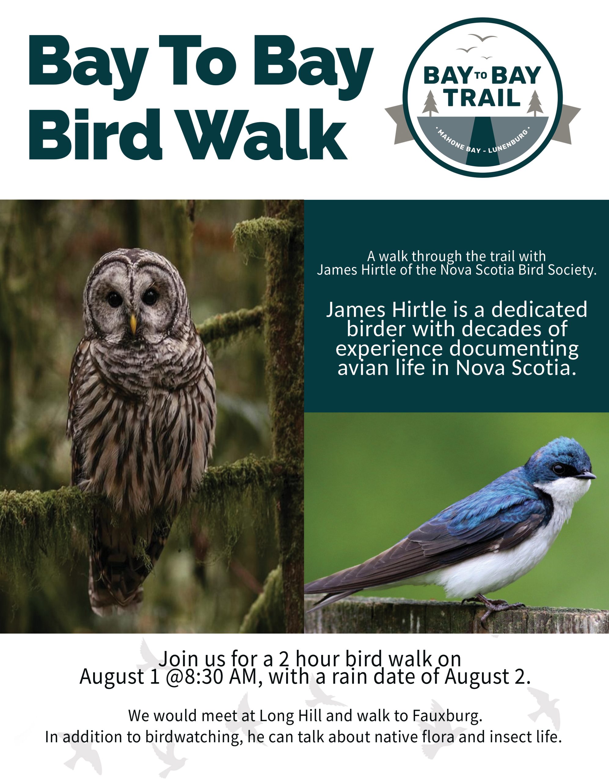 Bay to Bay Trail bird walk