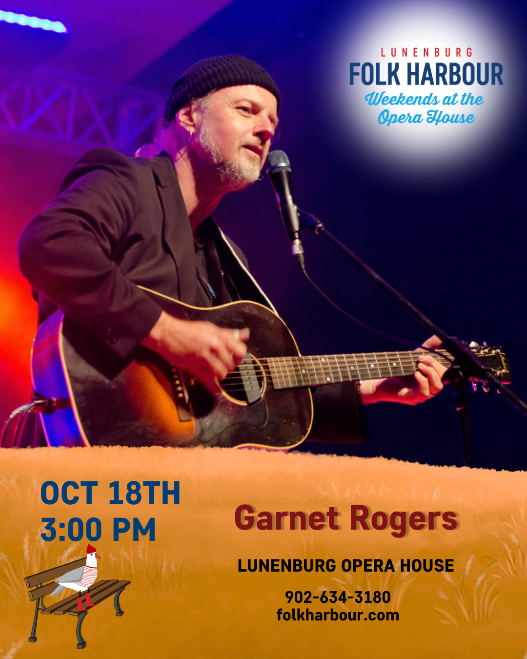 Garnet Rogers: Weekends at the Opera House