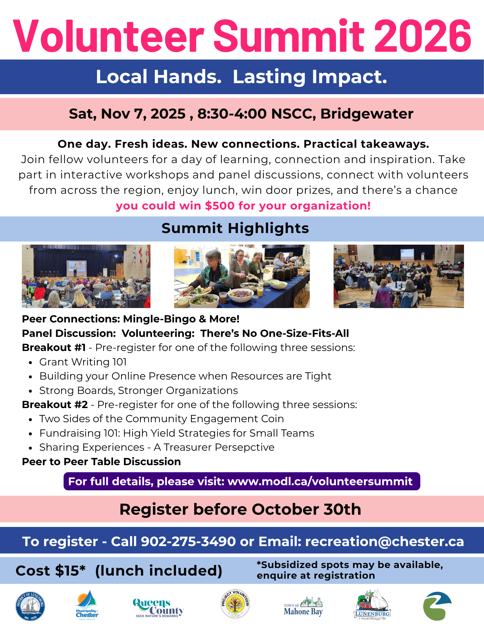 Volunteer Summit 2026:  Local Hands. Lasting Impact